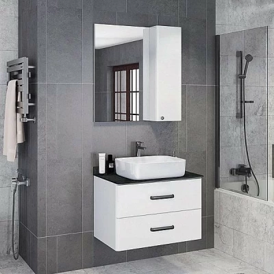 Тумба с раковиной Comforty Амстердам 00-00004668 75 белая