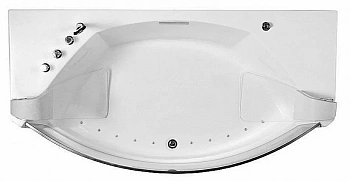 Ванна акриловая Gemy Glass Panel G9079 200х105 белая