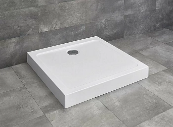 Душевой поддон Radaway Doros C Compact SDRC8080-05 80x80 белый