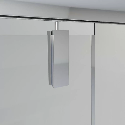 Душевой уголок Niagara Nova NG-83-10AB-A90B 100x90 стекло прозрачное/профиль черный