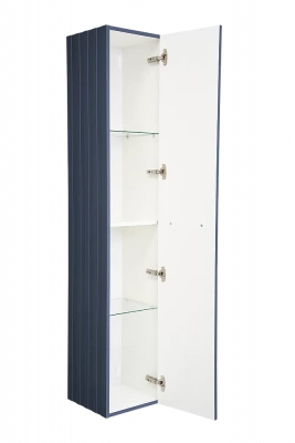 Пенал LA FENICE Cubo Blu Grigio 30 синий/ручка белая
