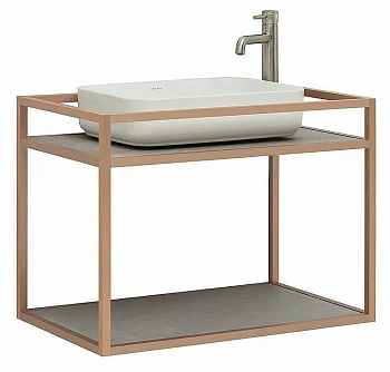 Консоль с раковиной Allen Brau Liberty 75 1.33001.60 медь