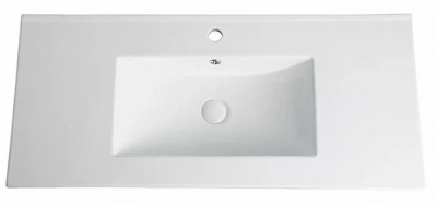 Тумба с раковиной Orange Line Li-100TuL+Ra латте матовый
