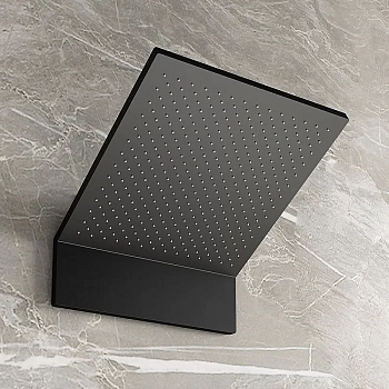 Верхний душ Vincea Futura VSHD-2F11MB черный