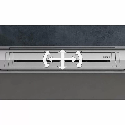 Душевой лоток TECE Drainprofile 160 комплект, сатин