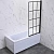 Шторка для ванны Veconi Palau PL77R-70-01-C6 70x150
