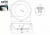 Ванна Salini ISOLA Up&Down S-Sense Sapirit 180x180 белая/снаружи RAL глянец