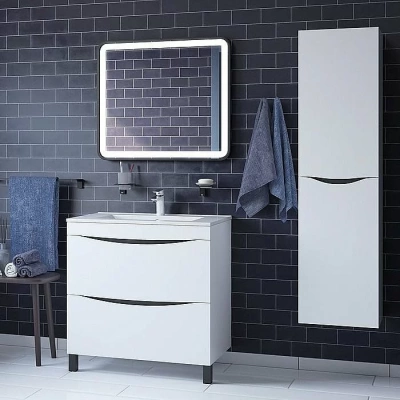 Тумба с раковиной Iddis Cloud CLO80WFi95K 80 белая