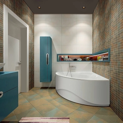 Ванна акриловая Koller Pool Tera 135x135 TERA135х135 белая