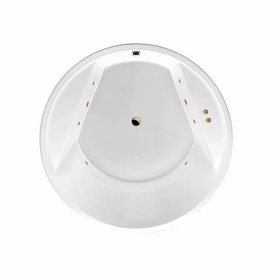 Ванна акриловая EXCELLENT Great Arc SOFT WAEX.GRE16.SOFT.GL 160x160 белая с гидромассажем