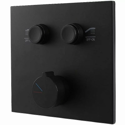 Душевая система Vincea VSFW-4212MB черная матовая