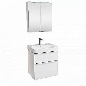 Тумба с раковиной Geberit Smyle 60 белый