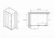 Душевой уголок ABBER Schwarzer Diamant AG301405-S1005 140x100 стекло прозрачное/профиль хром