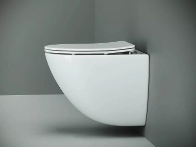 Унитаз подвесной Ceramica Nova Mono Rimless CN1905 безободковый, с крышкой микролифт