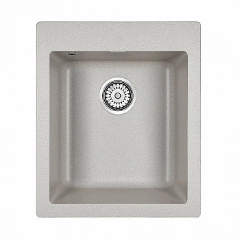 Мойка кухонная Paulmark Leer PM104249-GR Серая