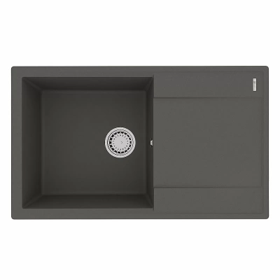 Кухонная мойка Lemark Imandra 840 9910035 серый шелк