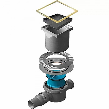Душевой трап Pestan Confluo Standard 13000120 золото