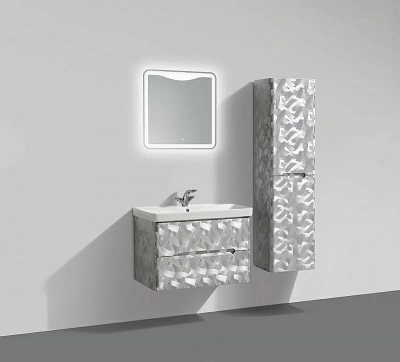 Пенал Belbagno Luxury/Soft 1500 металлик