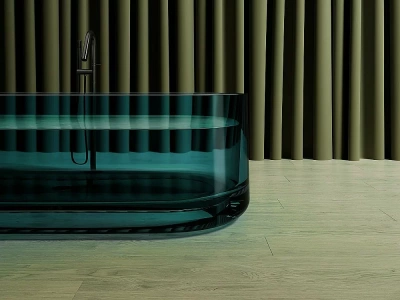 Ванна Abber 170х75 AT9708Aquamarin бирюзовая