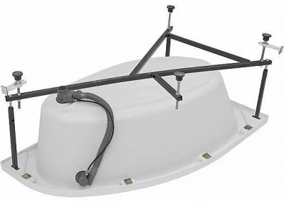 Акриловая ванна Aquanet Mia 140x80 с к/с