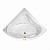 Ванна акриловая EXCELLENT Konsul LINE WAEX.KON15.LINE.GL 150x150 белая с гидромассажем