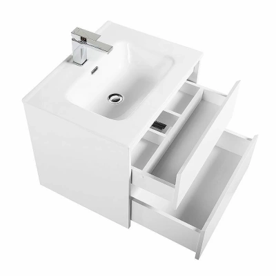 Тумба с раковиной BelBagno KRAFT 70 2C-SO/BB700ETL Bianco Opaco