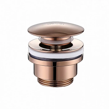 Донный клапан без перелива Abber Bequem AF0011RG золото розовое