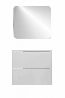 Тумба с раковиной подвеснаяЭстет Kare Luxe 70 2 ящика