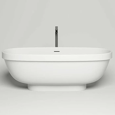 Ванна Salini GRECA S-Stone 180x80 белая матовая