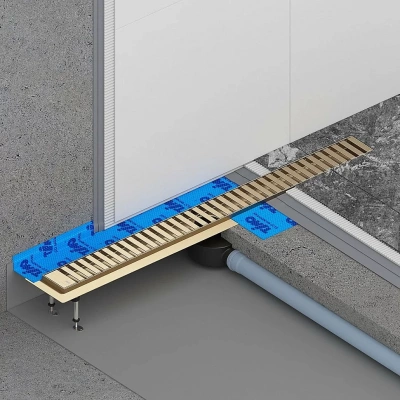Душевой лоток TIMO Drain System 700 Lines DS230107/17 золото матовое