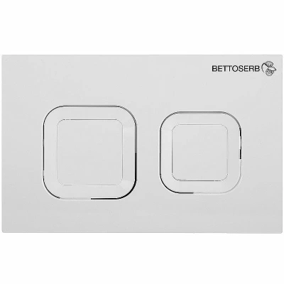 Кнопка для инсталляции Pestan Sava Fix Slim 40006470 белая глянцевая