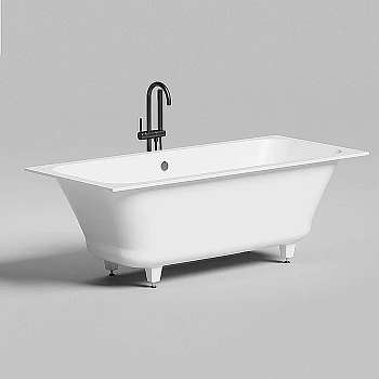 Ванна Salini Ornella Axis 170х75 103523M белая матовая