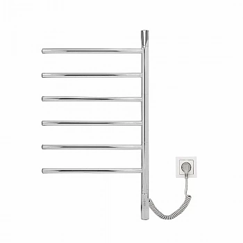 Полотенцесушитель электрический Vincea VTD-1S2CE 43x80