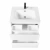 Тумба с раковиной BelBagno KRAFT 70 2C-SO/BB700ETL Bianco Opaco