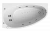 Ванна Радомир Орсини с г/м Терапия 160х90 хром