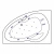 Ванна акриловая EXCELLENT Newa ULTRA WAEX.NEL16.ULTRA.BR 160x95 белая с гидромассажем