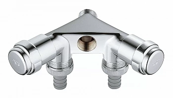 Двойной вентиль Grohe Eggeman 41020000