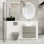 Унитаз подвесной BelBagno Colorato BB062CHR-GR безободковый, серый матовый
