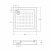 Душевой поддон Cezares TRAY-A-A-15-W 80х80
