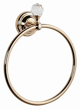 Полотенцедержатель-кольцо TIFFANY WORLD Crystal TWCR015oro-new sw золото/swarovski