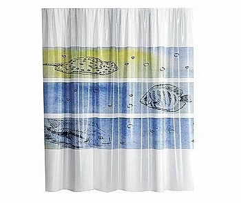 Текстильная шторка для ванной WasserKRAFT Inn SC-43101