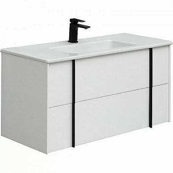 Тумба с раковиной Allen Brau REALITY 1.32008.WM 121 белая матовая