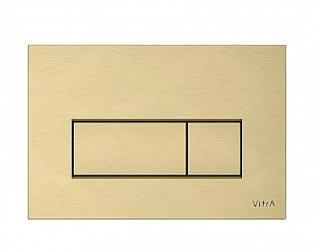 Кнопка для инсталляции Vitra Root Square 740-2325 шлифованное золото
