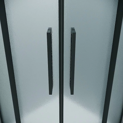 Душевой уголок Grossman Cosmo 300.K33.02.9090.21.02 90x90 профиль черный матовый/стекло шиншилла