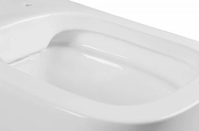 Унитаз подвесной Aquatek Дива AQ2012-00 белый, с крышкой микролифт, безободковый