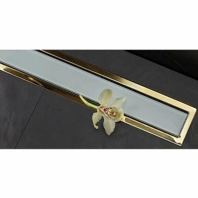 Душевой трап Pestan Confluo Premium Line White Glass Gold 300