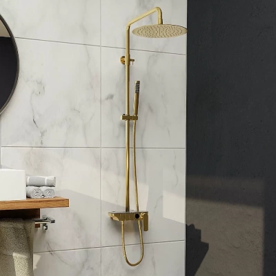 Душевая система RGW Shower Panels SP-33G 51140133-06 золото