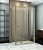 Душевой уголок Good Door JAZZ WTW+SP+SP 120х100 стекло прозрачное/профиль золото