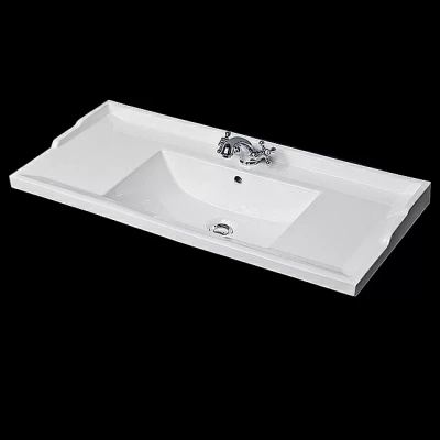Тумба с раковиной Caprigo Ponza 100 c 1 ящиком белая