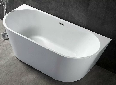 Ванна акриловая пристенная ABBER AB9216-1.7 170x80